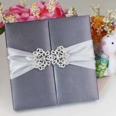Square Hardcover Box Wedding Invitation Card Beautiful Invitation Card Customized